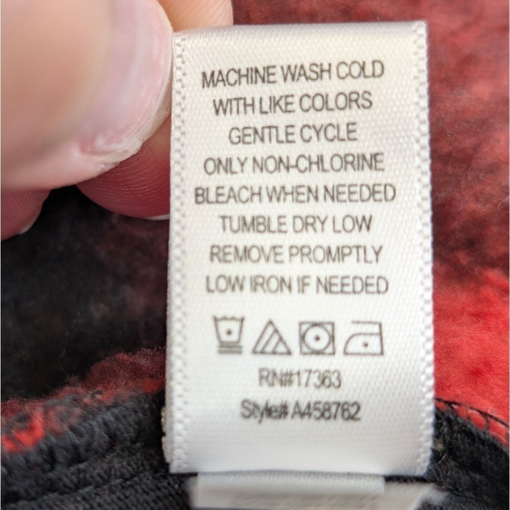 Koolaburra by UGG Buffalo Check Brushed Back Sherpa Pullover - Picture 7 of 12